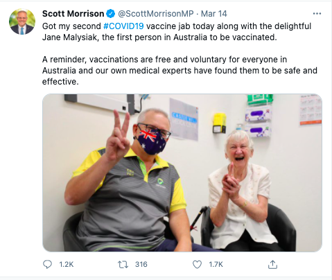 Scott Morrison vaccines